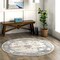 Nuloom Vintage Brandi Floral Fringe Area Rug 5ft KHMC21A-R505 - alternate 1